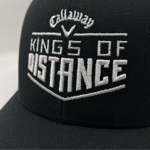 Callaway Golf "Kings of Distance" Black Mesh Snapback Cap